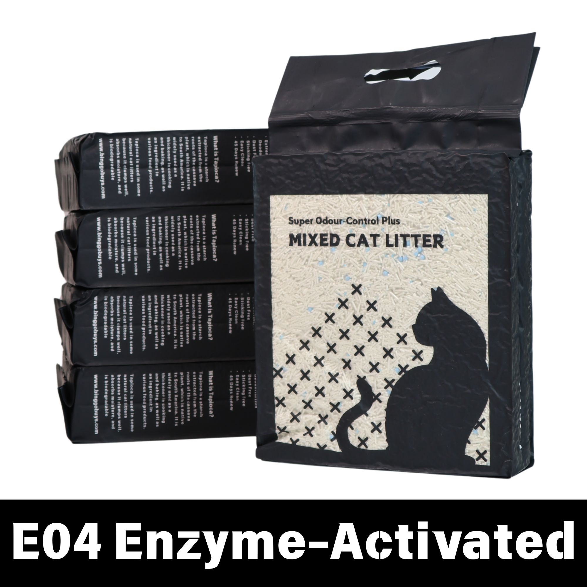 E04 Corn Tofu  Mixed Tapioca Cat Litter