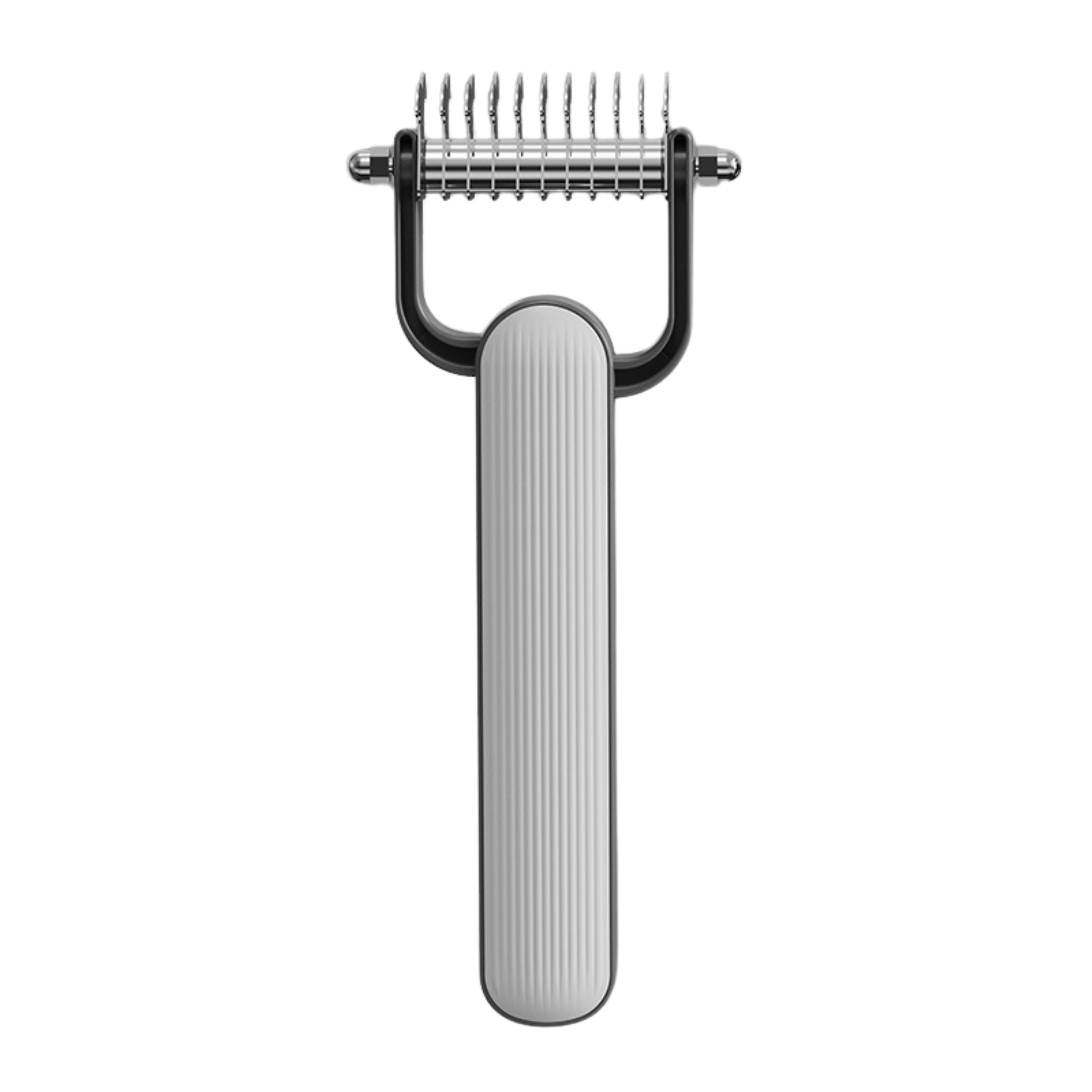 Cat Comb –Grey Cactus-Shaped Dematting and Grooming Brush