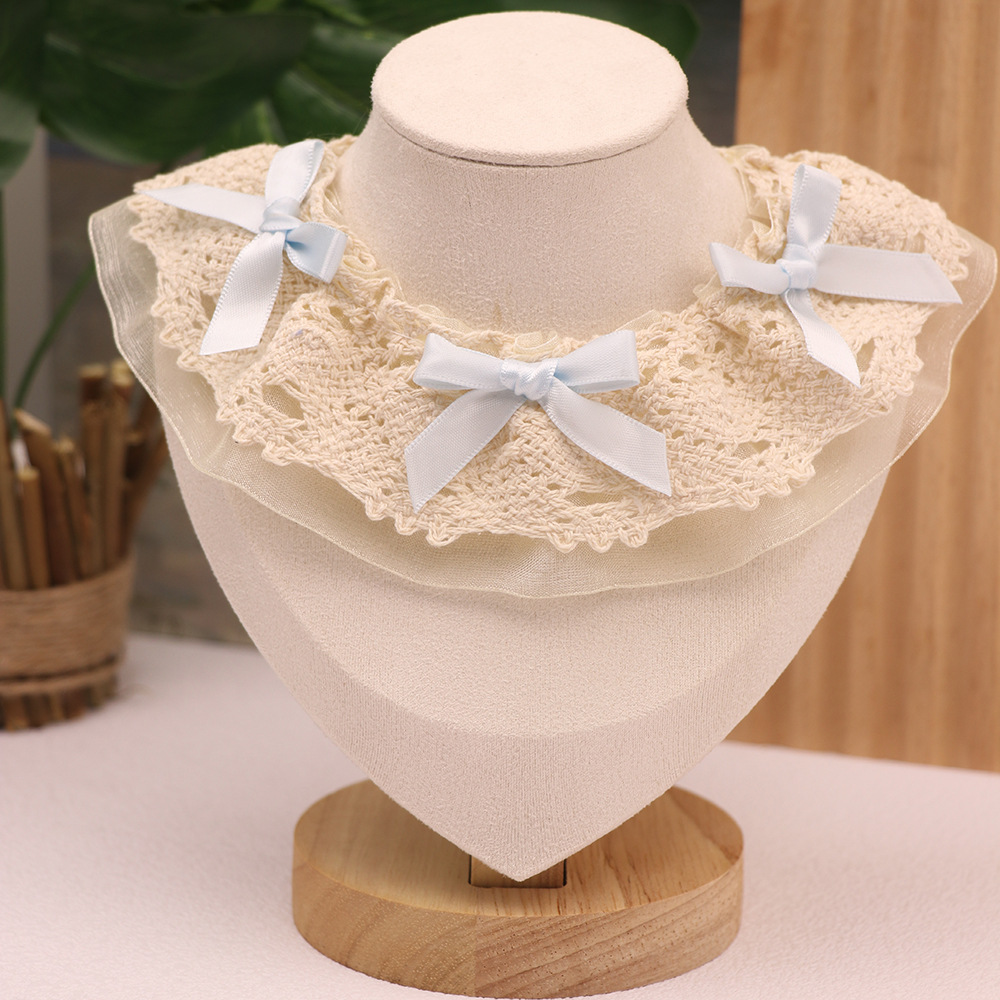 Cat Neck Scarf Blue-01