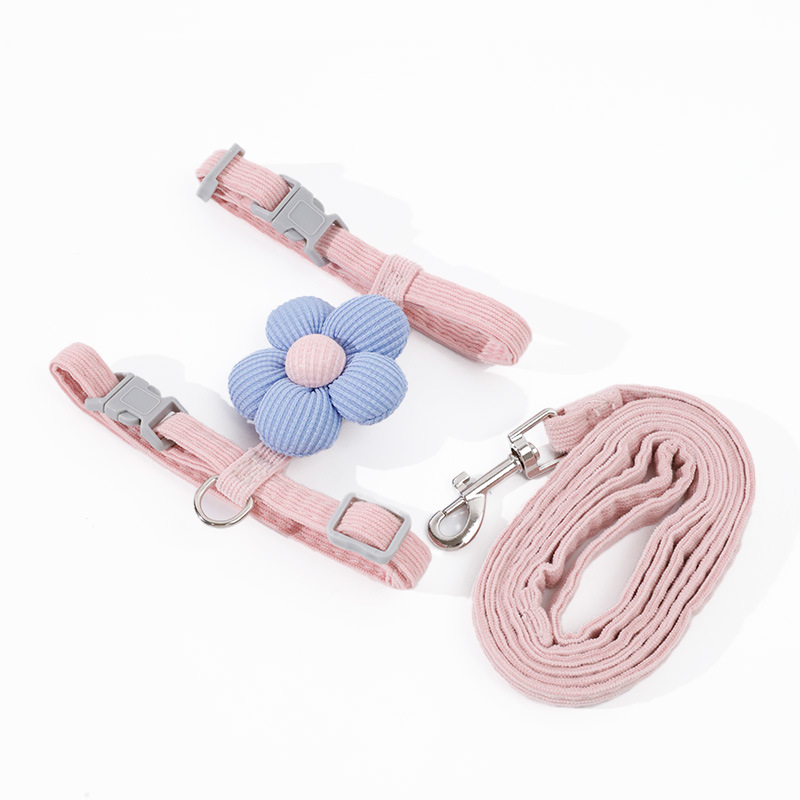 Cat Harness and Leash Set For 3-7kg Cats Use , 1.5m Leading