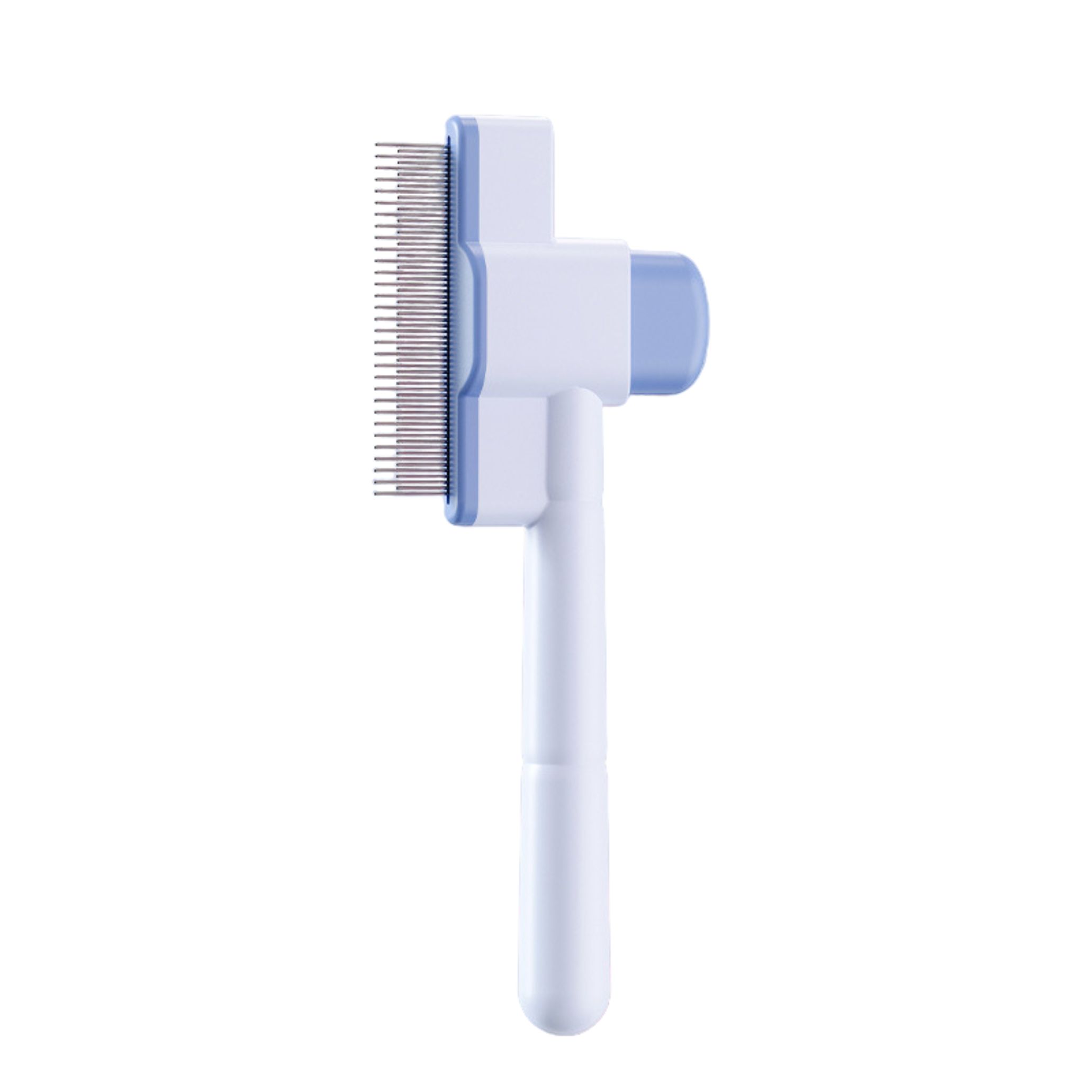 Long Hair Cat Fluffy Fur Comb Brush Blue