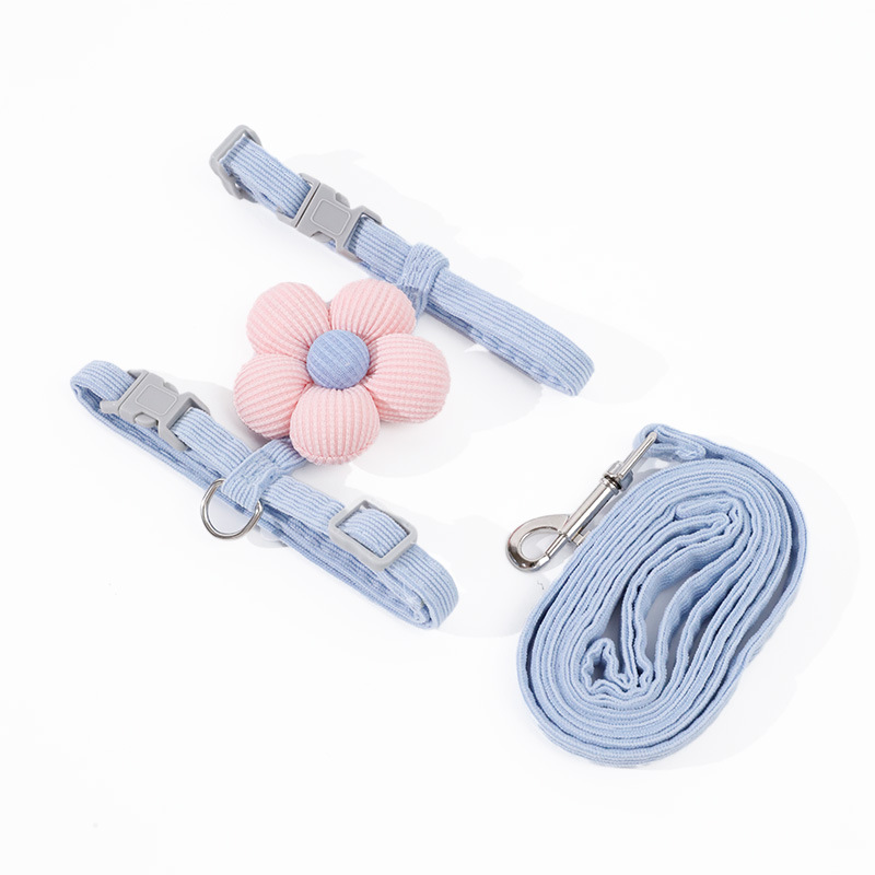 Cat Harness and Leash Set For 3-7kg Cats Use , 1.5m Leading