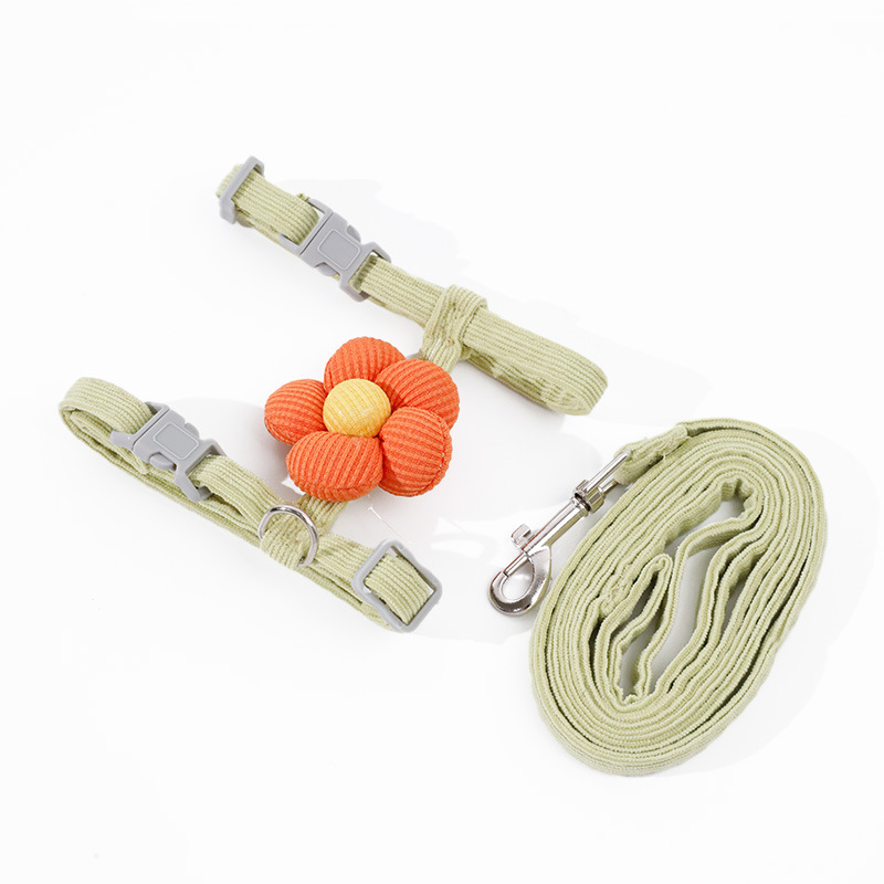 Cat Harness and Leash Set For 3-7kg Cats Use , 1.5m Leading