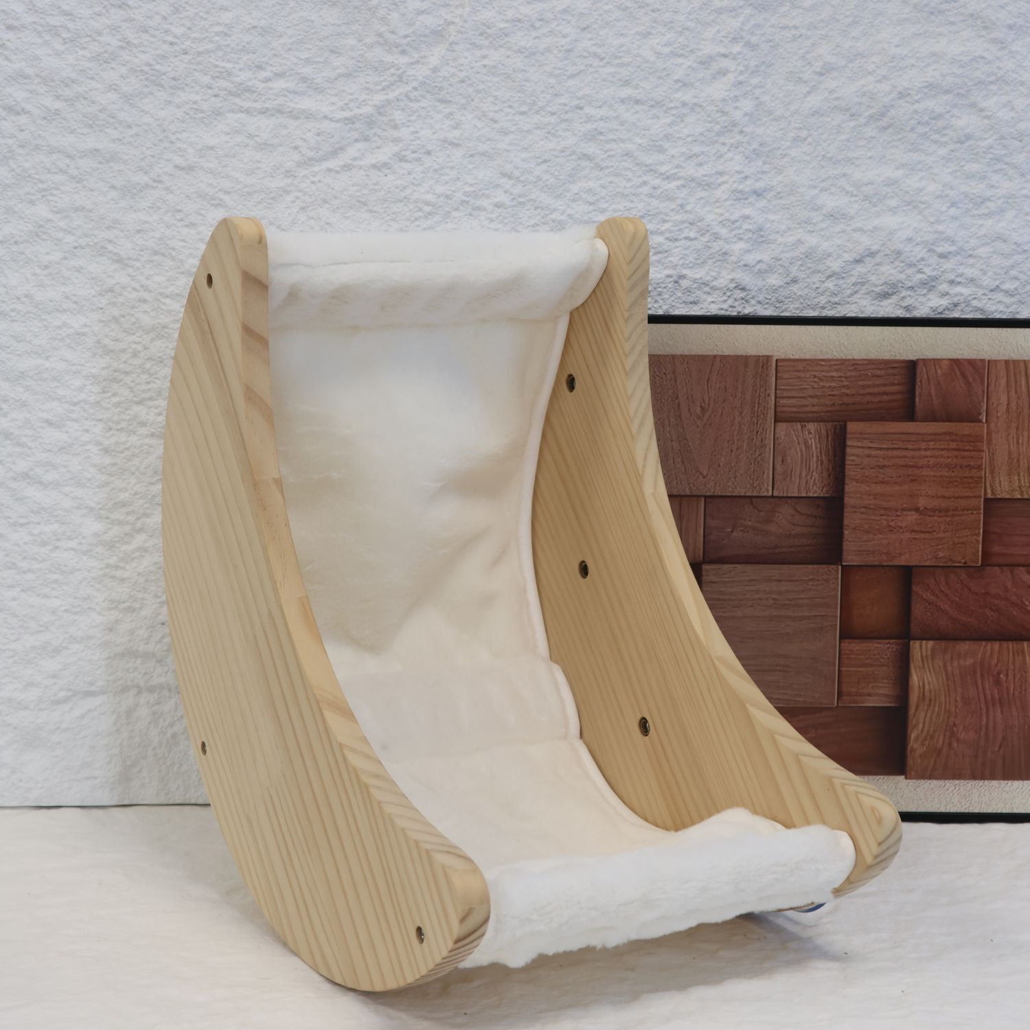 Wood Window Cat Hammock