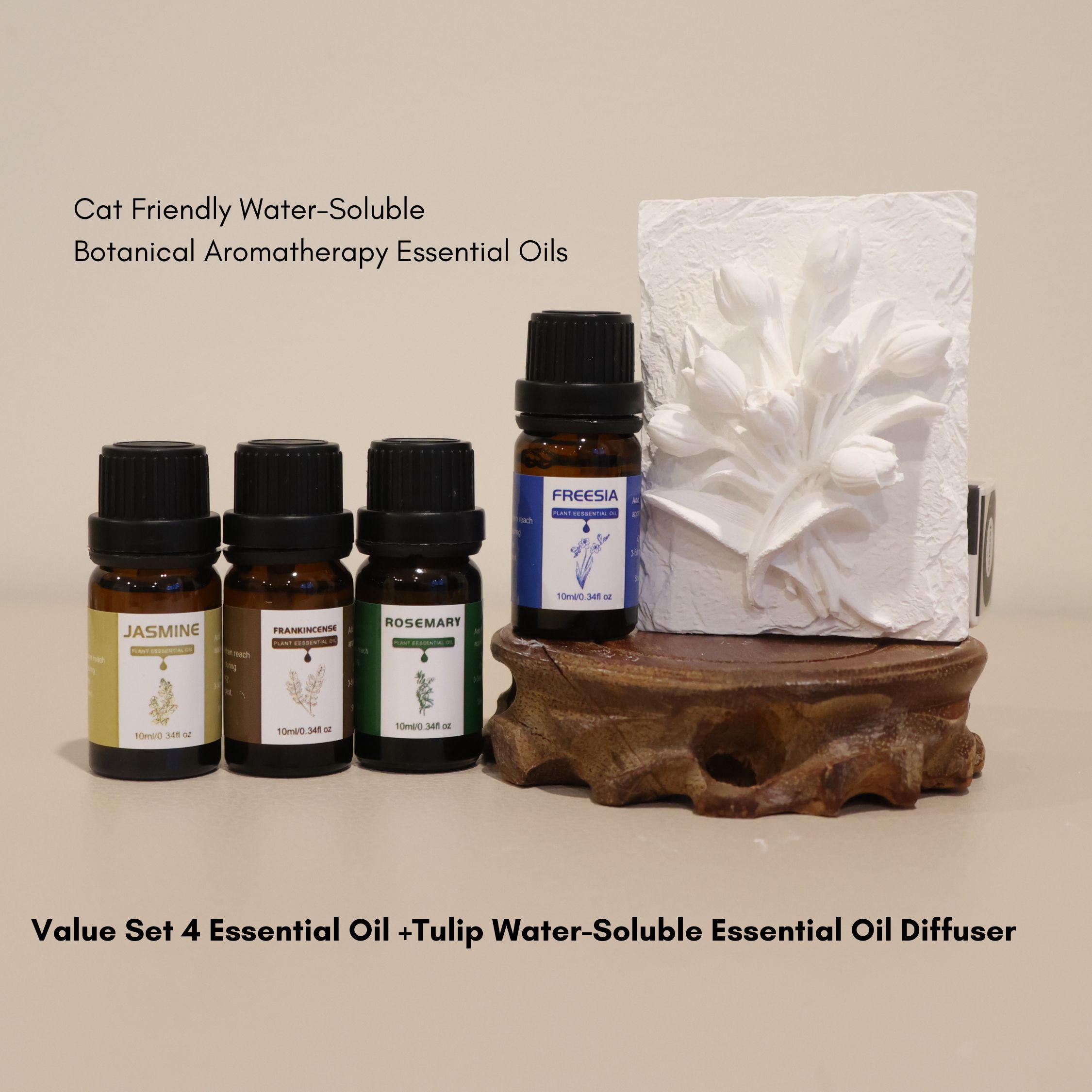 【Value Set】Cat Friendly Water-Soluble  Botanical Aromatherapy Essential Oils
